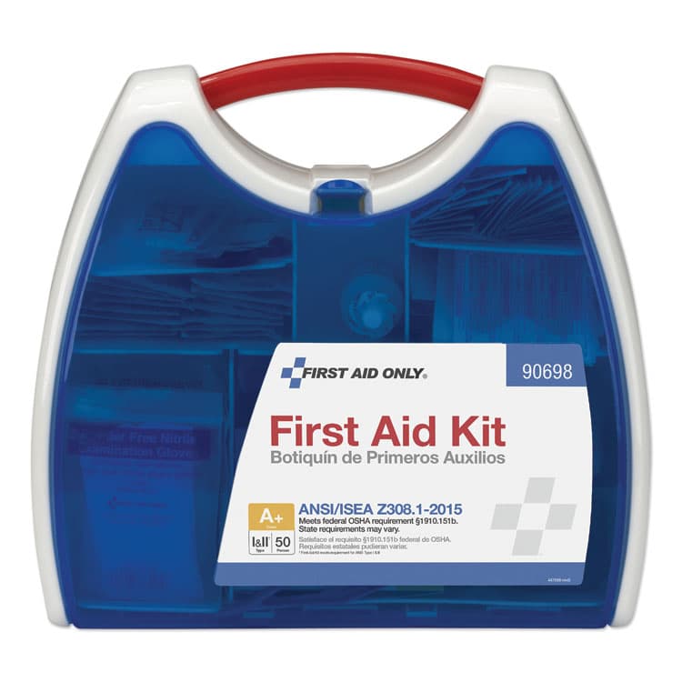 FIRST AID ONLY, . ANSI A+ 2015 ReadyCare First Aid Kit for Up to 50 People, 238 Pieces, Plastic Case (FAO90698) thumbnail 3