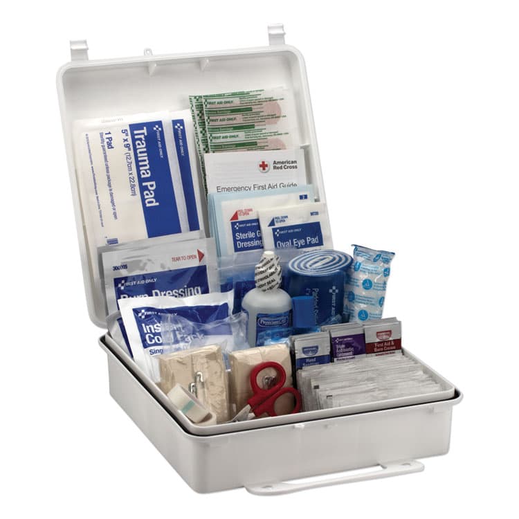 FIRST AID ONLY, . Bulk ANSI 2015 Compliant First Aid Kit, 199 Pieces, Plastic Case (FAO90566) thumbnail 2