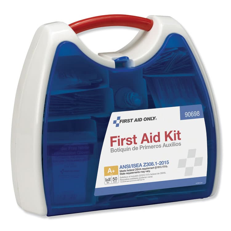 FIRST AID ONLY, . ANSI A+ 2015 ReadyCare First Aid Kit for Up to 50 People, 238 Pieces, Plastic Case (FAO90698) thumbnail 4