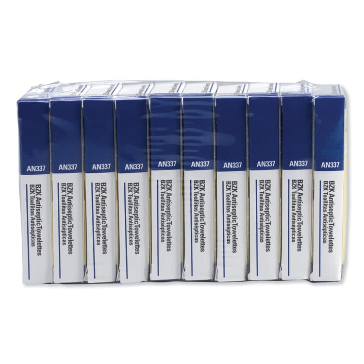 FIRST AID ONLY, . Antiseptic Wipe Refill for ANSI-Compliant First Aid Kits, 100/Pack (FAOAN337)