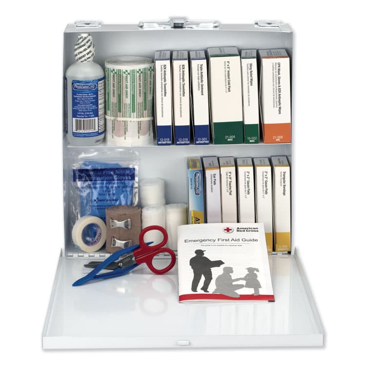 FIRST AID ONLY, . First Aid Station for 50 People, 196 Pieces, OSHA Compliant, Metal Case (FAO226U) thumbnail 2