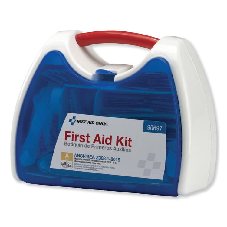 FIRST AID ONLY, . ANSI A+ 2015 ReadyCare First Aid Kit for Up to 25 People, 139 Pieces, Plastic Case (FAO90697) thumbnail 4