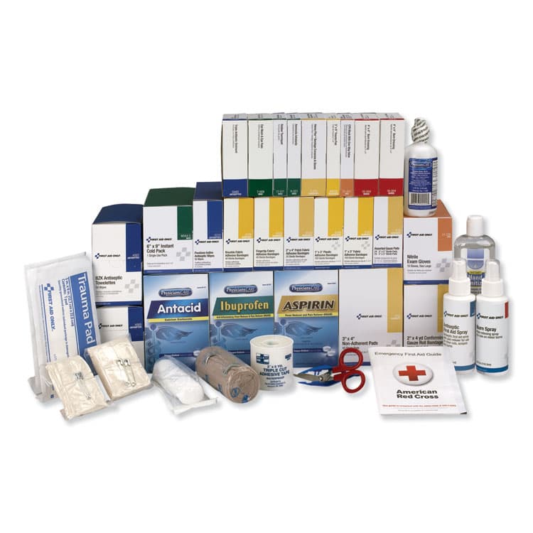 FIRST AID ONLY, . 4 Shelf ANSI Class B+ Refill with Medications, 1,428 Pieces (FAO90625)