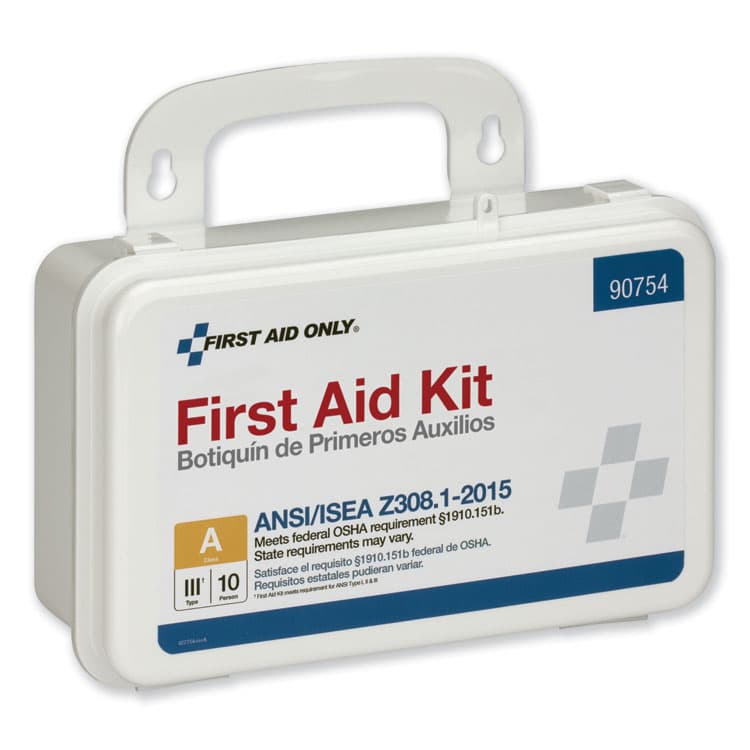 FIRST AID ONLY, . ANSI Class A 10 Person First Aid Kit, 71 Pieces, Plastic Case (FAO90754) thumbnail 4