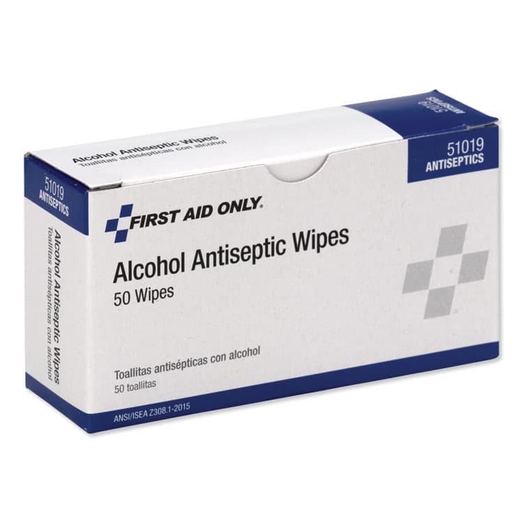 ACME UNITED CORPORATION First Aid Alcohol Pads, 50/Box (FAO51019) thumbnail 2