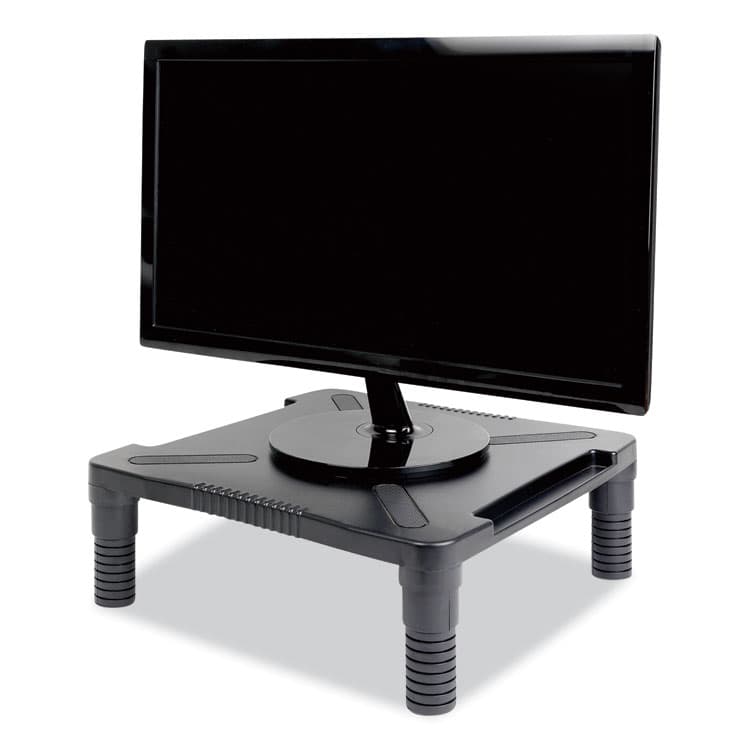 INNOVERA Single Level Monitor Riser, 13.13" x 13.5" x 4.92" to 7.28", Black (IVR55010) thumbnail 3