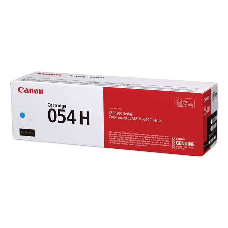 CANON USA, . 3027C001 (054H) High-Yield Toner, 2,300 Page-Yield, Cyan (CNM3027C001)