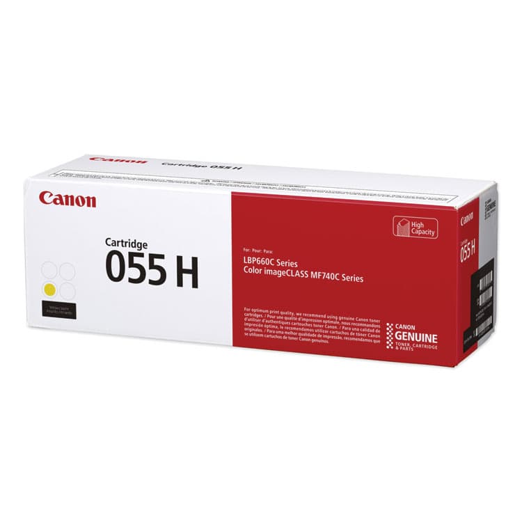 CANON USA, . 3017C001 (055H) High-Yield Toner, 5,900 Page-Yield, Yellow (CNM3017C001)
