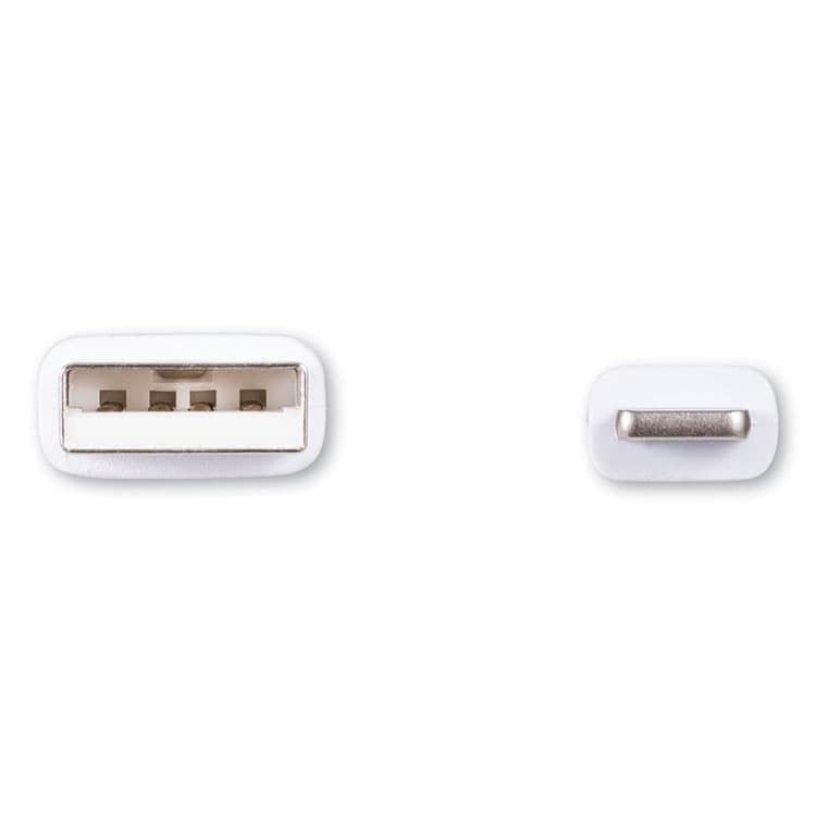 INNOVERA USB Apple Lightning Cable, 3 ft, White (IVR30018) thumbnail 3