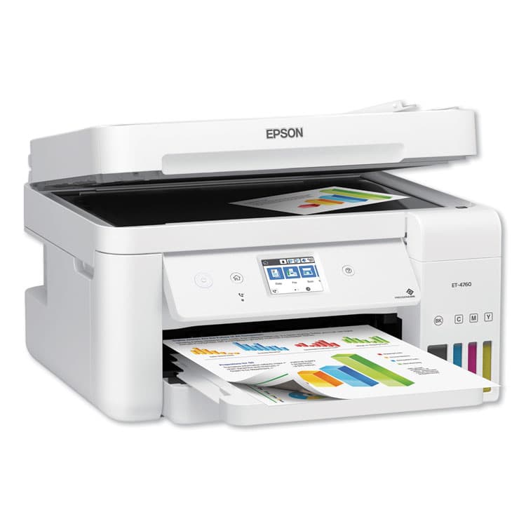 EPSON AMERICA, . EcoTank ET-4760 All-in-One Supertank Printer, Copy Fax/Print/Scan (EPSC11CG19204C) thumbnail 2