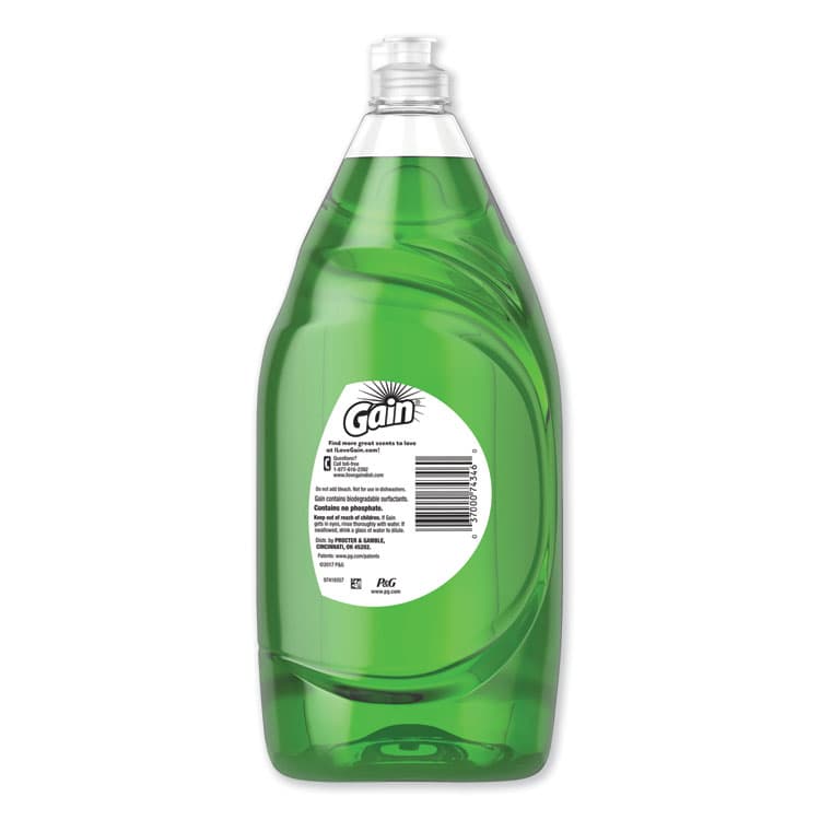PROCTER & GAMBLE Dishwashing Liquid, Gain Original, 38 oz Bottle (PGC74346EA) thumbnail 2