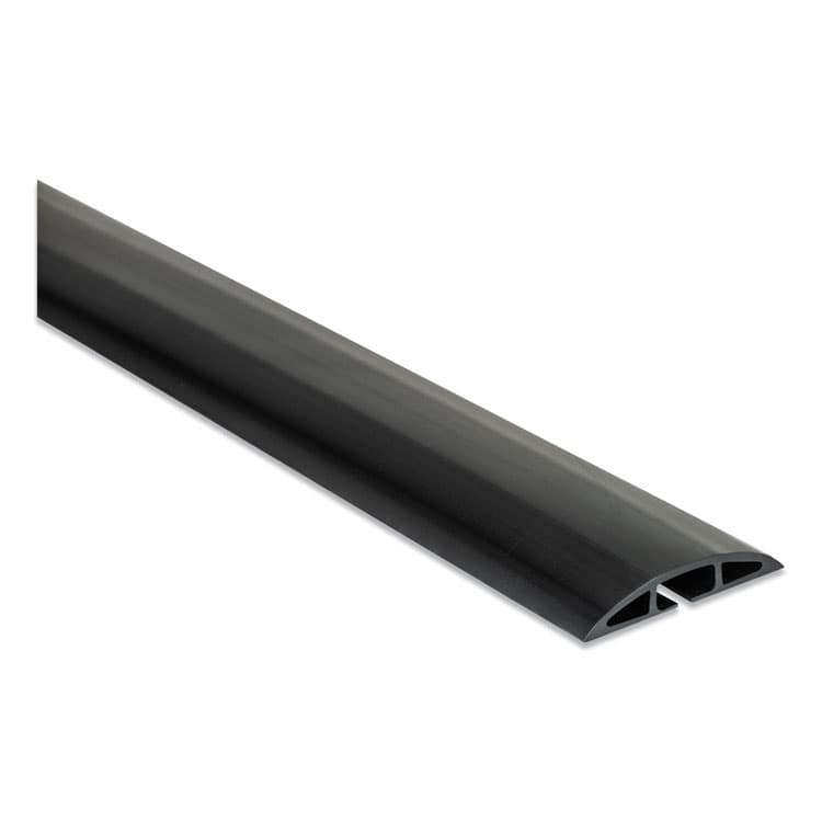 INNOVERA Floor Sleeve Cable Management, 2.5" x 0.5" Channel, 72" Long, Black (IVR39665) thumbnail 3