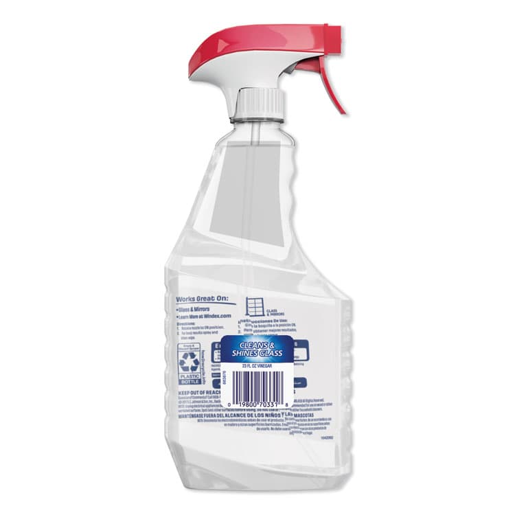 SC JOHNSON Multi-Surface Vinegar Cleaner, Fresh Clean Scent, 23 oz Spray Bottle, 8/Carton (SJN312620) thumbnail 3