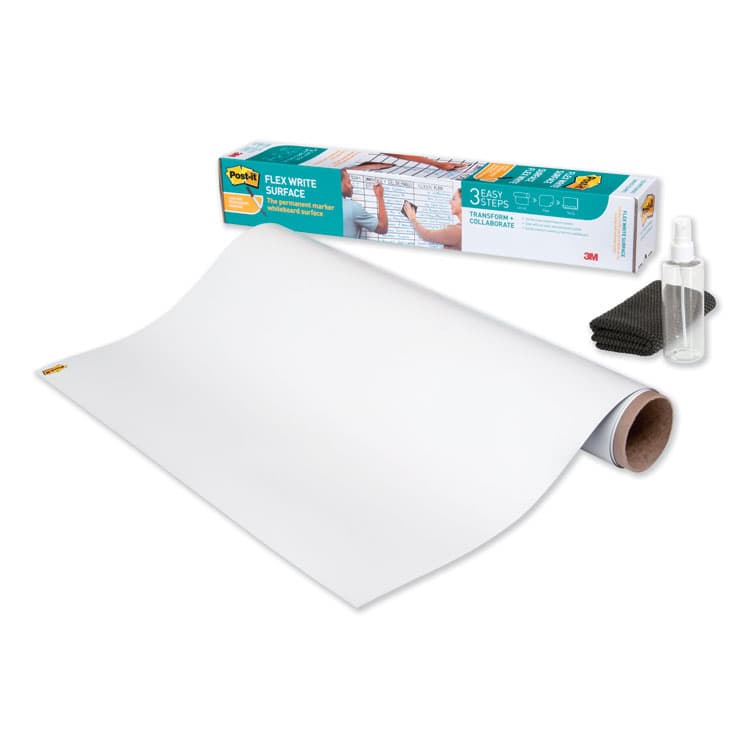 3M/COMMERCIAL TAPE DIV. Flex Write Surface, Laminate Film, 36" x 24", White (MMMFWS3X2)