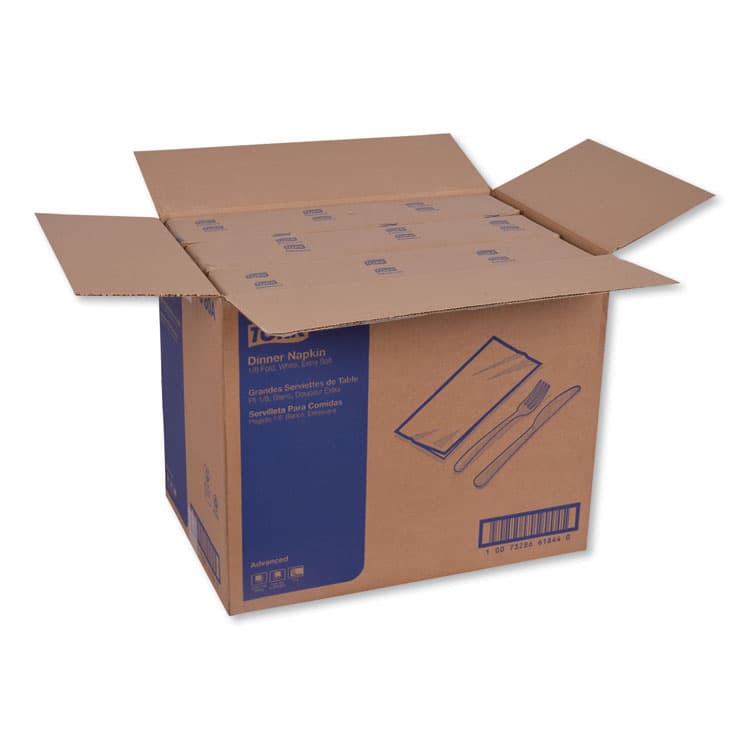 ESSITY Advanced Dinner Napkin, 3-Ply, 17 x 16.12, 1/8 Fold, White,1,740/Carton (TRKNP7380A) thumbnail 3