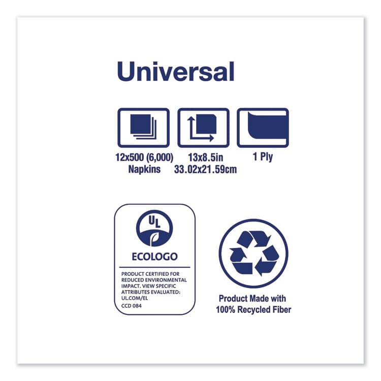 ESSITY Xpressnap Interfold Dispenser Napkins, 1-Ply, 13 x 8.5, Natural, 500/Pack, 12 Packs/Carton (TRK908EX) thumbnail 4