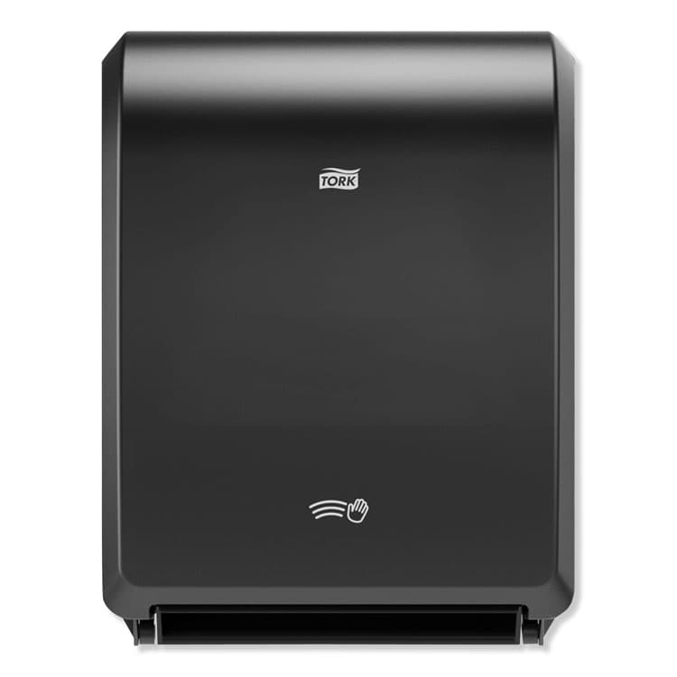 ESSITY Electronic Hand Towel Roll Dispenser, 8" Roll, 12.32 x 9.32 x 15.95, Black (TRK771828)