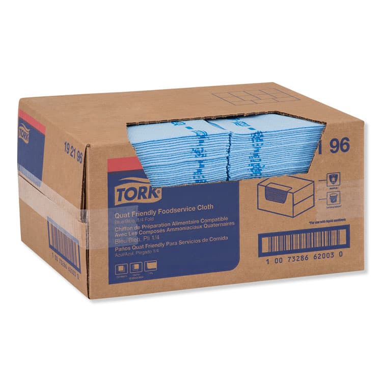 ESSITY Foodservice Cloth, 13 x 21, Blue, 150/Carton (TRK192196) thumbnail 3