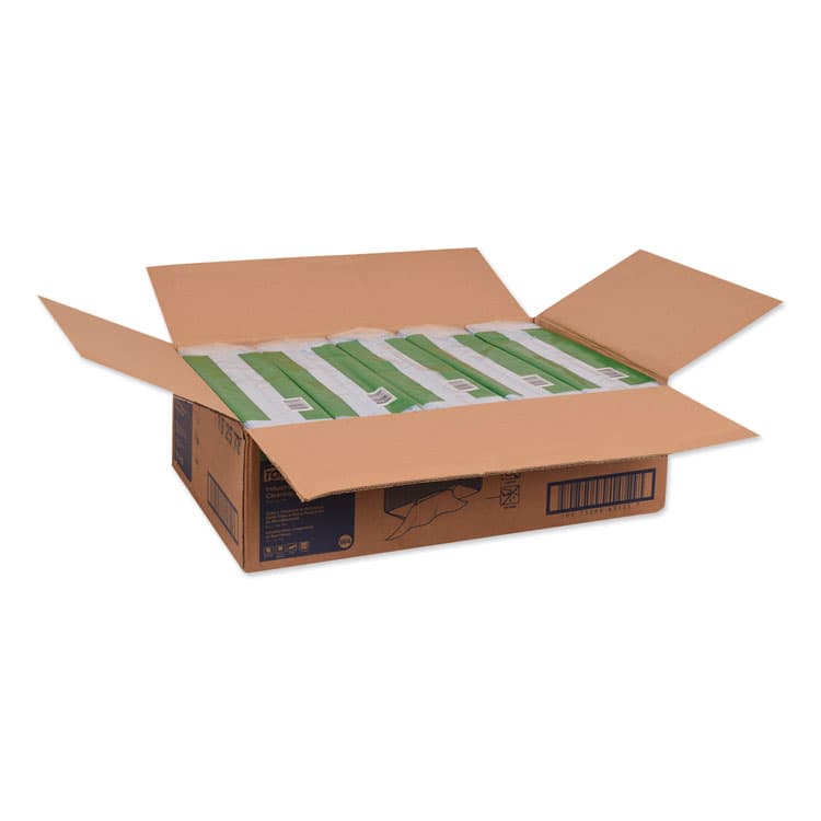 ESSITY Low-Lint Cleaning Cloth, 1-Ply, 15.4 x 12.8, Unscented, Blue, 80/Bag, 5 Bags/Carton (TRK192578) thumbnail 2