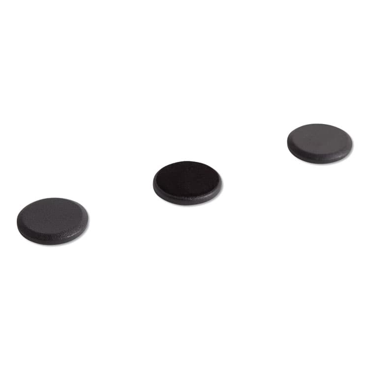 U BRANDS High Energy Magnets, Circles, 1.25" Diameter, Black, 8/Pack (UBR3021U0012) thumbnail 4