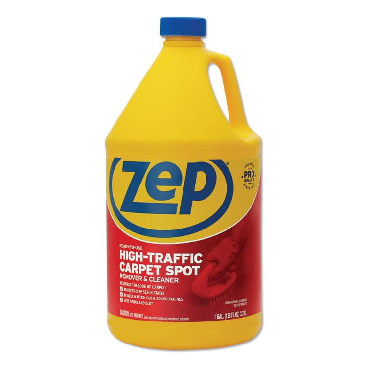 ZEP . High Traffic Carpet Cleaner, 128 oz Bottle (ZPEZUHTC128EA)
