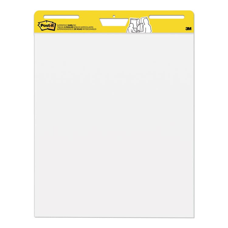 3M/COMMERCIAL TAPE DIV. Vertical-Orientation Self-Stick Easel Pads, Unruled, (30) White 25" x 30" Sheets, 2/Carton (MMM559) thumbnail 3