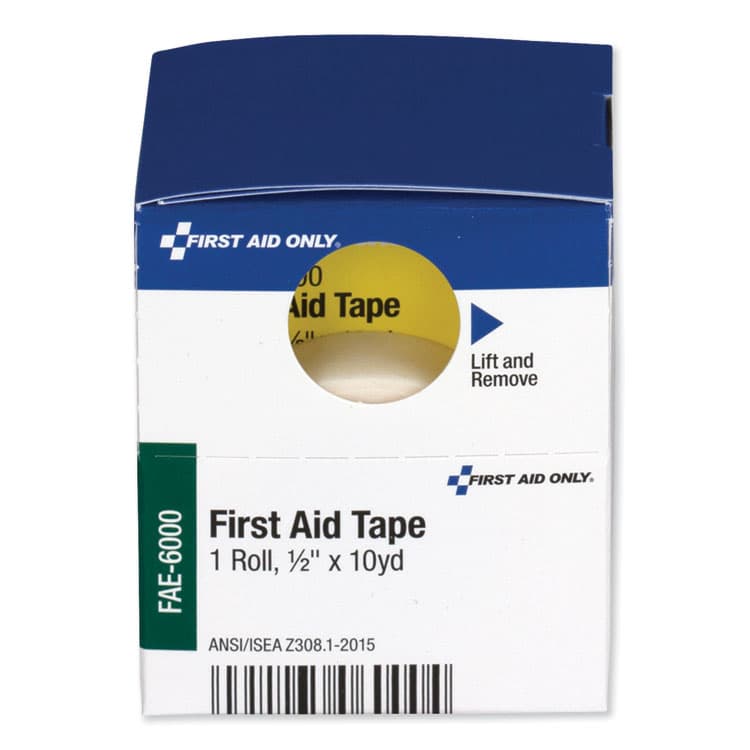 FIRST AID ONLY, . First Aid Tape, Paper, 0.5" x 10 yds, White (FAOFAE6000) thumbnail 2