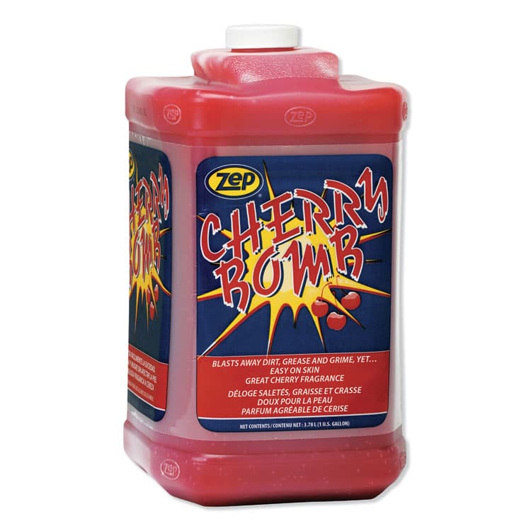 ZEP . Cherry Bomb Hand Cleaner Refill, Cherry Scent, 1 gal, 4/Carton (ZPE95124) thumbnail 2