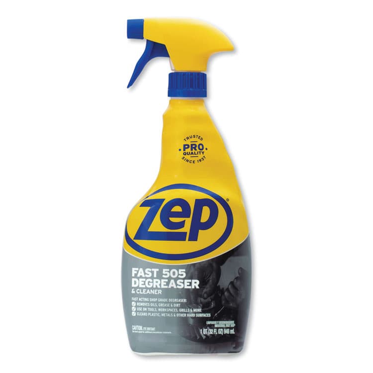 ZEP . Fast 505 Cleaner and Degreaser, 32 oz Spray Bottle, 12/Carton (ZPEZU50532CT)