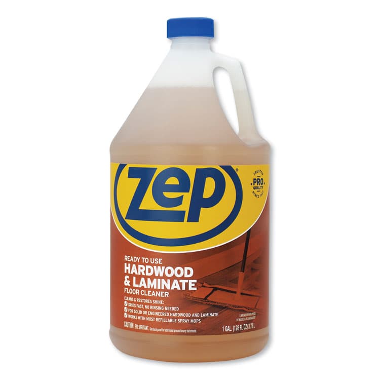 ZEP . Hardwood and Laminate Cleaner, 1 gal Bottle (ZPEZUHLF128EA)