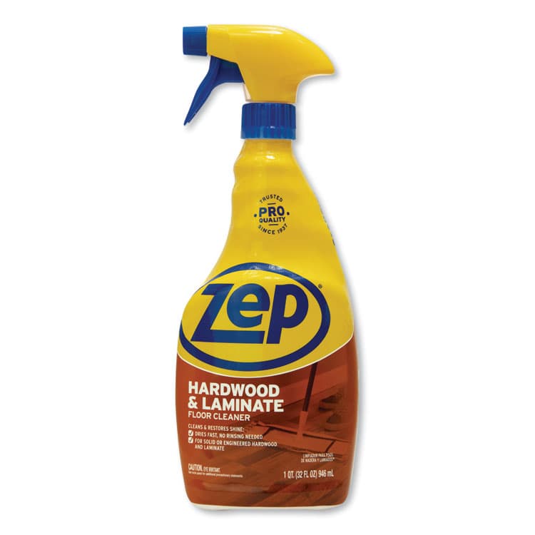 ZEP . Hardwood and Laminate Cleaner, 32 oz Spray Bottle, 12/Carton (ZPEZUHLF32CT) thumbnail 2