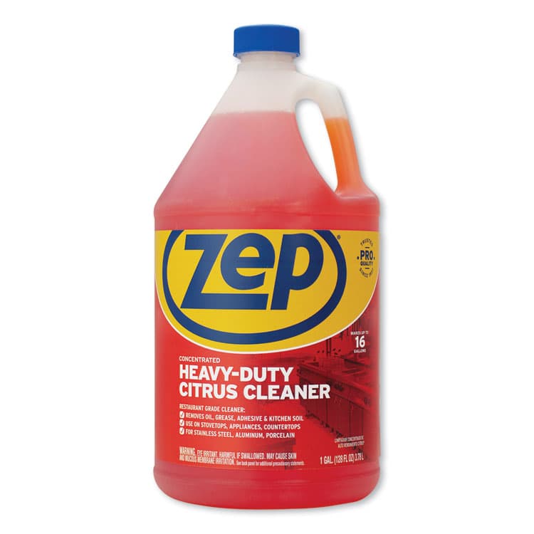 ZEP . Cleaner and Degreaser, 1 gal Bottle, 4/Carton (ZPEZUCIT128CT) thumbnail 2