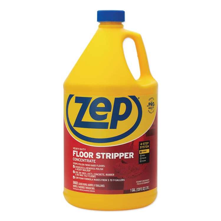 ZEP . Floor Stripper, Unscented, 1 gal, 4/Carton (ZPEZULFFS128CT) thumbnail 2
