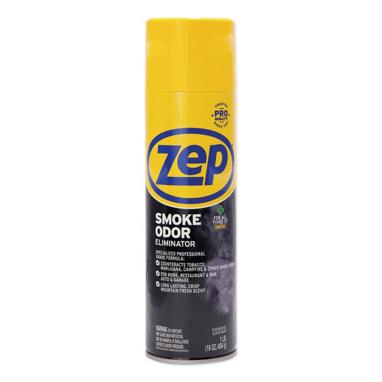 ZEP . Smoke Odor Eliminator, Fresh, 16 oz, 12/Carton (ZPEZUSOE16CT) thumbnail 2