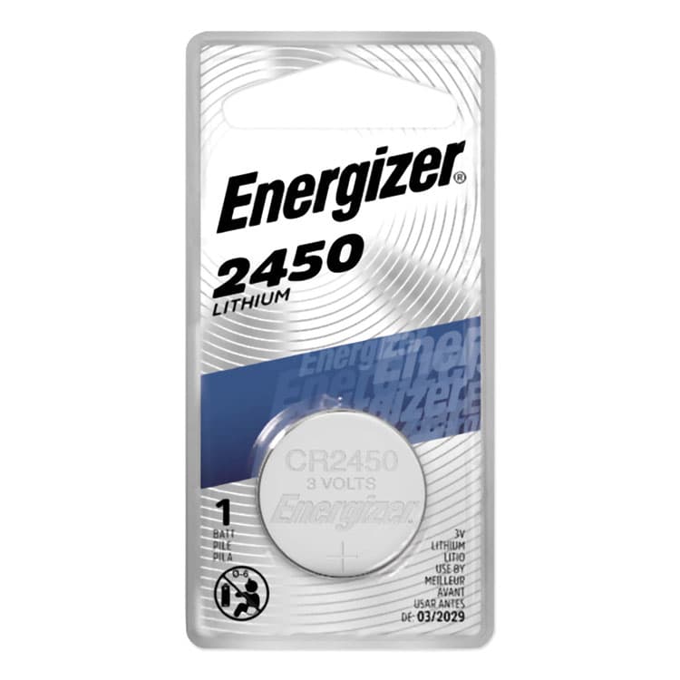 EVEREADY BATTERY 2450 Lithium Coin Battery, 3 V (EVEECR2450BP)