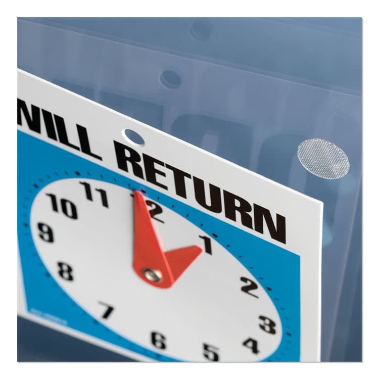 VELCRO USA, . Sticky-Back Fasteners, Removable Adhesive, 0.63" dia, Clear, 75/Pack (VEK91302) thumbnail 4