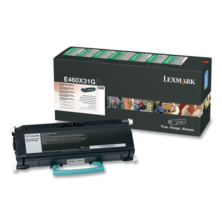 LEXMARK INT'L, . E460X31G Extra High-Yield Toner, 15,000 Page-Yield, Black (LEXE460X31G)