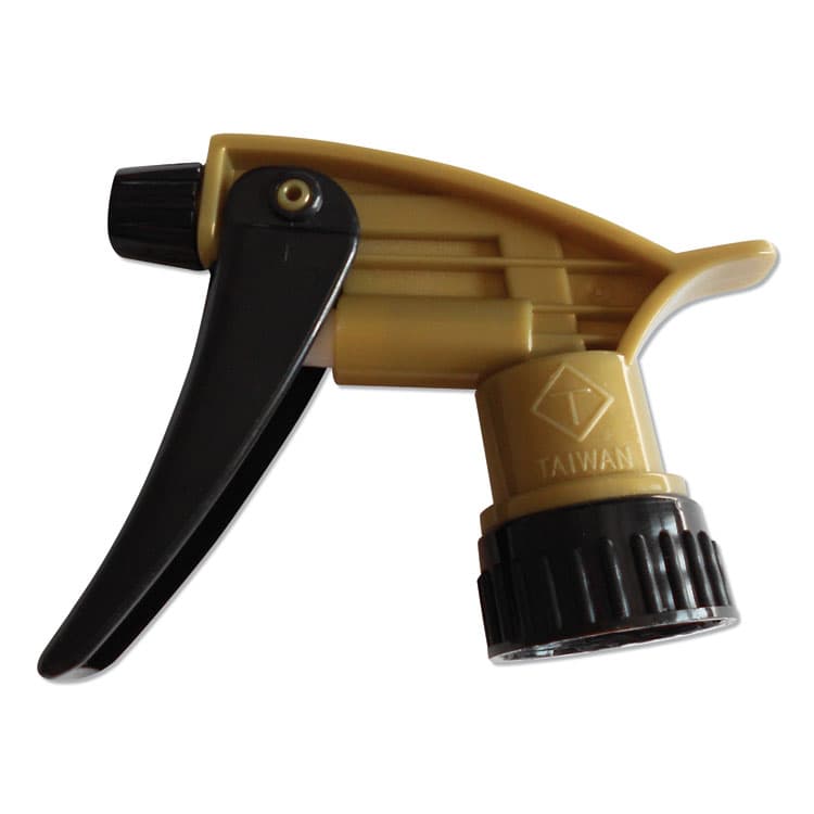 TOLCO CORPORATION 320ARS Acid Resistant Trigger Sprayer, 9.5" Tube, Fits 32 oz Bottle with 28/400 Neck Thread, Gold/Black, 200/Carton (TOC110580)