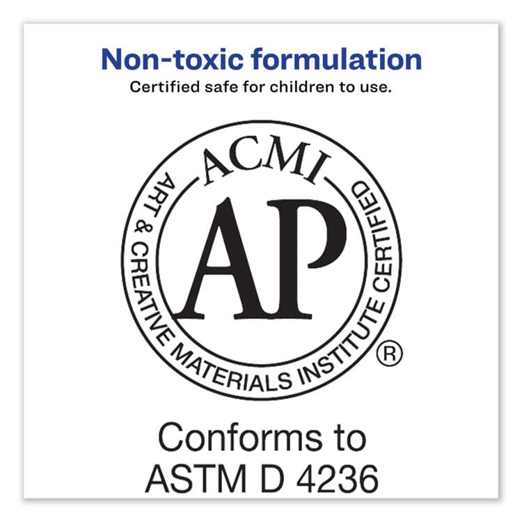 AVERY PRODUCTS CORPORATION Permanent Glue Stic, 1.27 oz, Applies Purple, Dries Clear (AVE00226) thumbnail 3