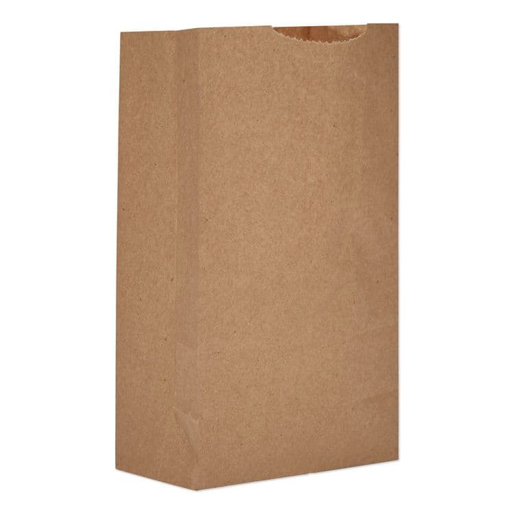ROSS & WALLACE PAPER PRODUCTS, . Grocery Paper Bags, 3# Size, 30# Basis Weight, 4.74" x 2.91" x 8.66", Kraft, 500/Bundle (BAGGK3500)