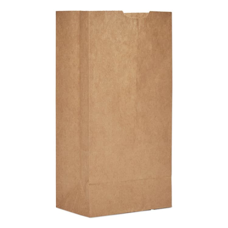 ROSS & WALLACE PAPER PRODUCTS, . Grocery Paper Bags, 4# Size, Extra-Heavy-Duty, 50# Basis Weight, 5" x 3.13" x 9.88", Kraft, 500/Bundle (BAGGX4500)