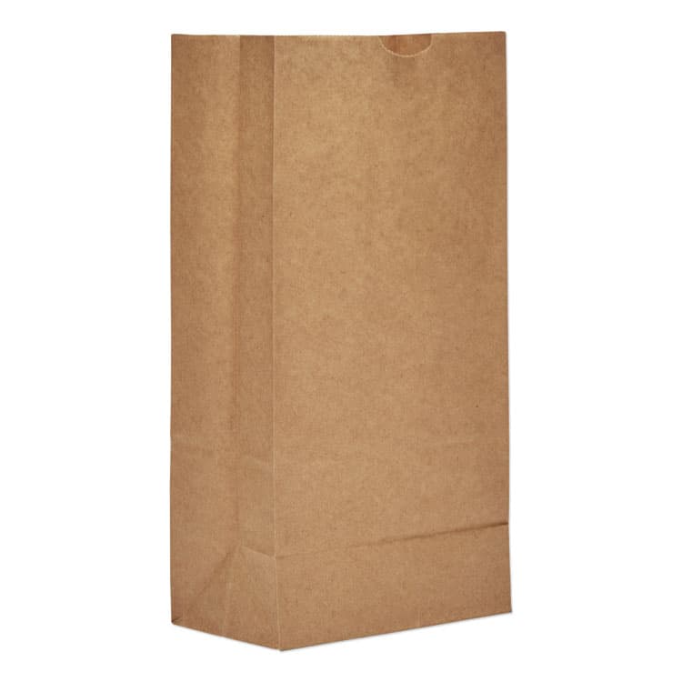 ROSS & WALLACE PAPER PRODUCTS, . Grocery Paper Bags, 8# Size, Extra-Heavy-Duty, 60# Basis Weight, 6.13" x 4.17" x 12.44", Kraft, 1,000/Bundle (BAGGX8)