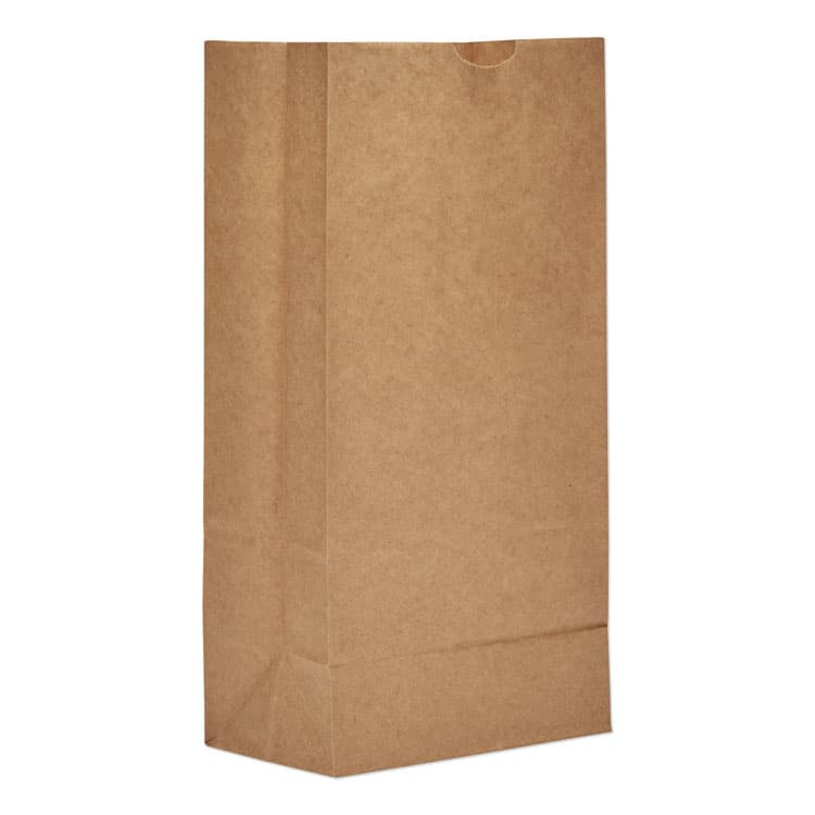 ROSS & WALLACE PAPER PRODUCTS, . Grocery Paper Bags, 8# Size, Extra-Heavy-Duty, 60# Basis Weight, 6" x 3.88" x 12.5", Kraft, 500/Bundle (BAGGX8500)