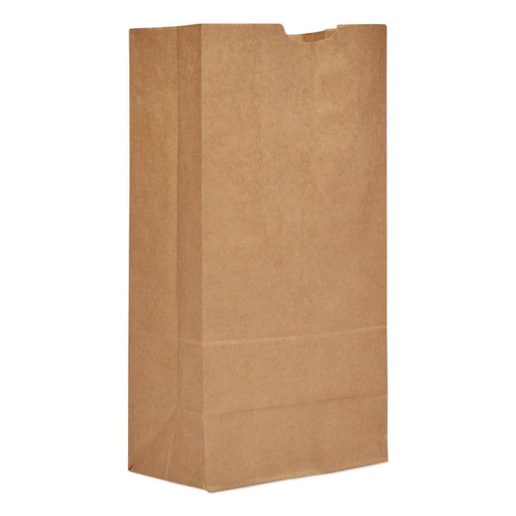 ROSS & WALLACE PAPER PRODUCTS, . Grocery Paper Bags, 20# Size, Heavy-Duty, 50# Basis Weight, 8.25" x 5.25" x 16.13", Kraft, 500/Bundle (BAGGH20)