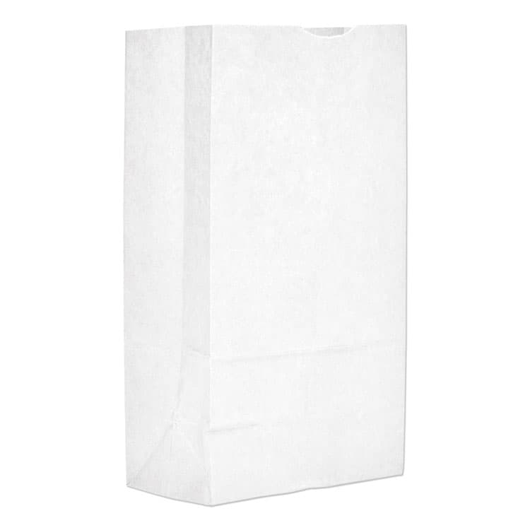 ROSS & WALLACE PAPER PRODUCTS, . Grocery Paper Bags, 12# Size, 40# Basis Weight, 7" x 4.38" x 13.75", White, 500/Bundle (BAGGW12500)