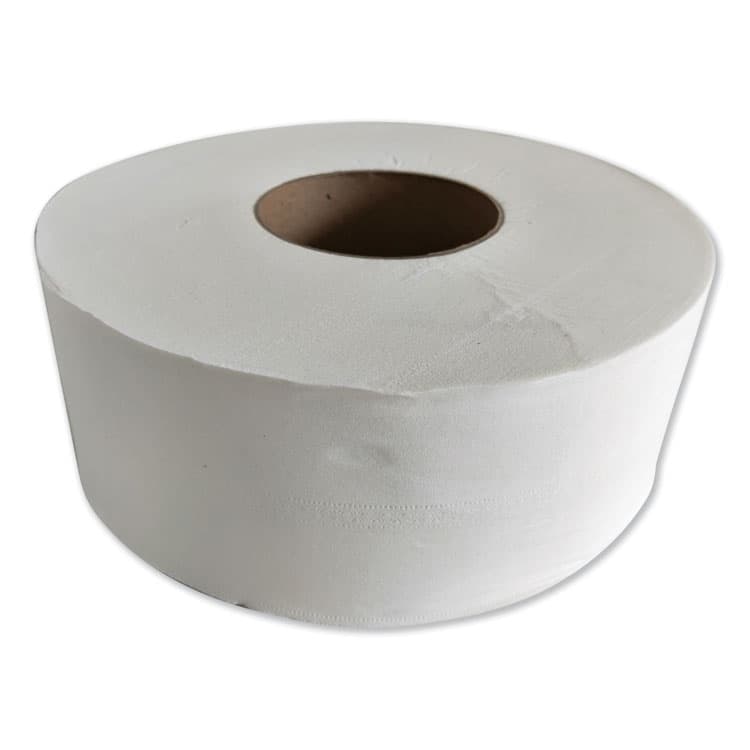 GEN JRT Jumbo-Junior Bath Tissue, 2-Ply, 3.1" x 1,000 ft, White, 12 Rolls/Carton (GEN1516)