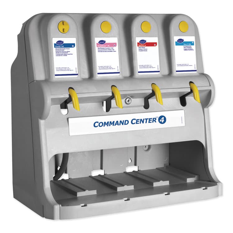 DIVERSEY Command Center Dispensing System, 4 Button Dispenser, 27.5 x 17 x 27.5, Gray (DVS5055764)
