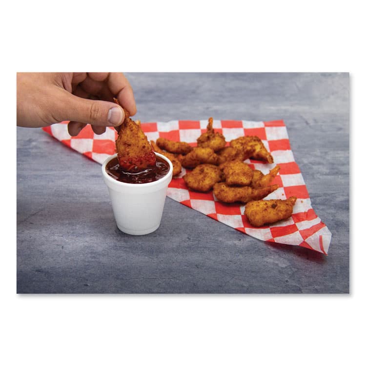 DART Foam Drink Cups, 4 oz, White, 50/Bag, 20 Bags/Carton (DCC4J4) thumbnail 4