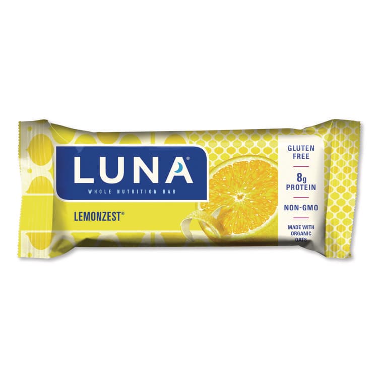 CLIF BAR & COMPANY Whole Nutrition Bar, Lemon Zest, 1.69 oz Bar, 15 Bars/Box (CBCCCC210004) thumbnail 2