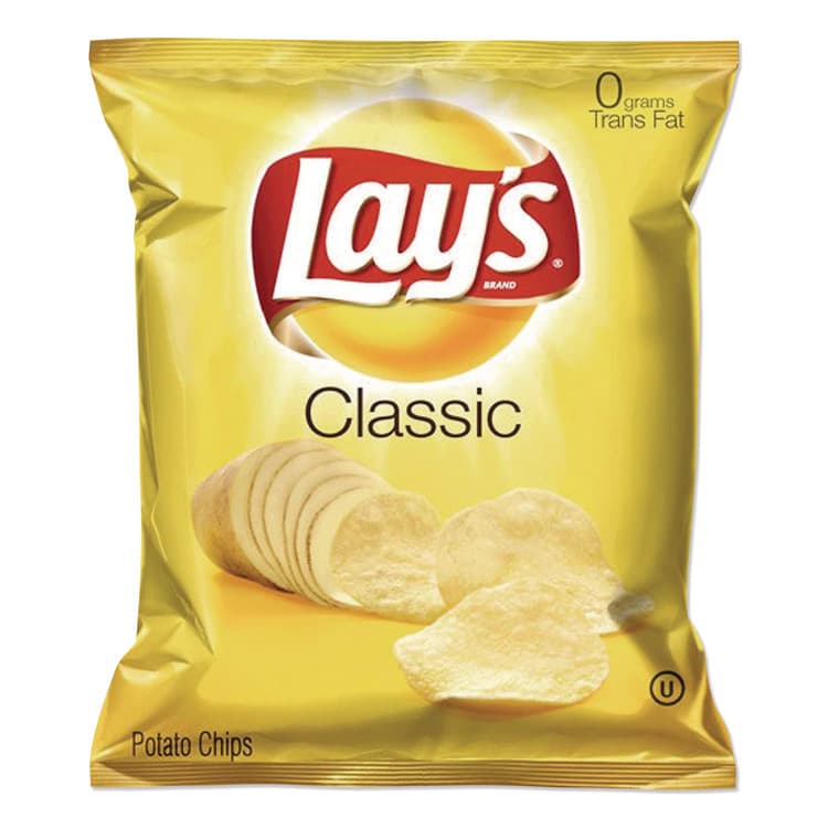 FRITO-LAY, . Regular Potato Chips, 1.5 oz Bag, 64/Carton (LAYFRI44359) thumbnail 2
